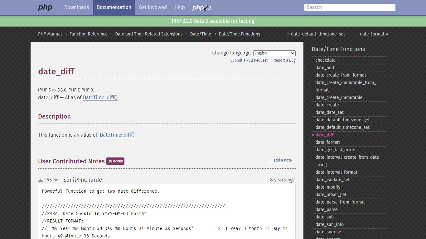 PHP: date_diff - Manual